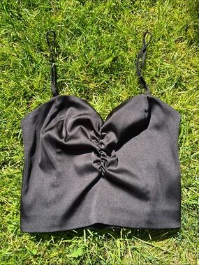 Aritzia Sunday Best Shimmer Satin Camisole